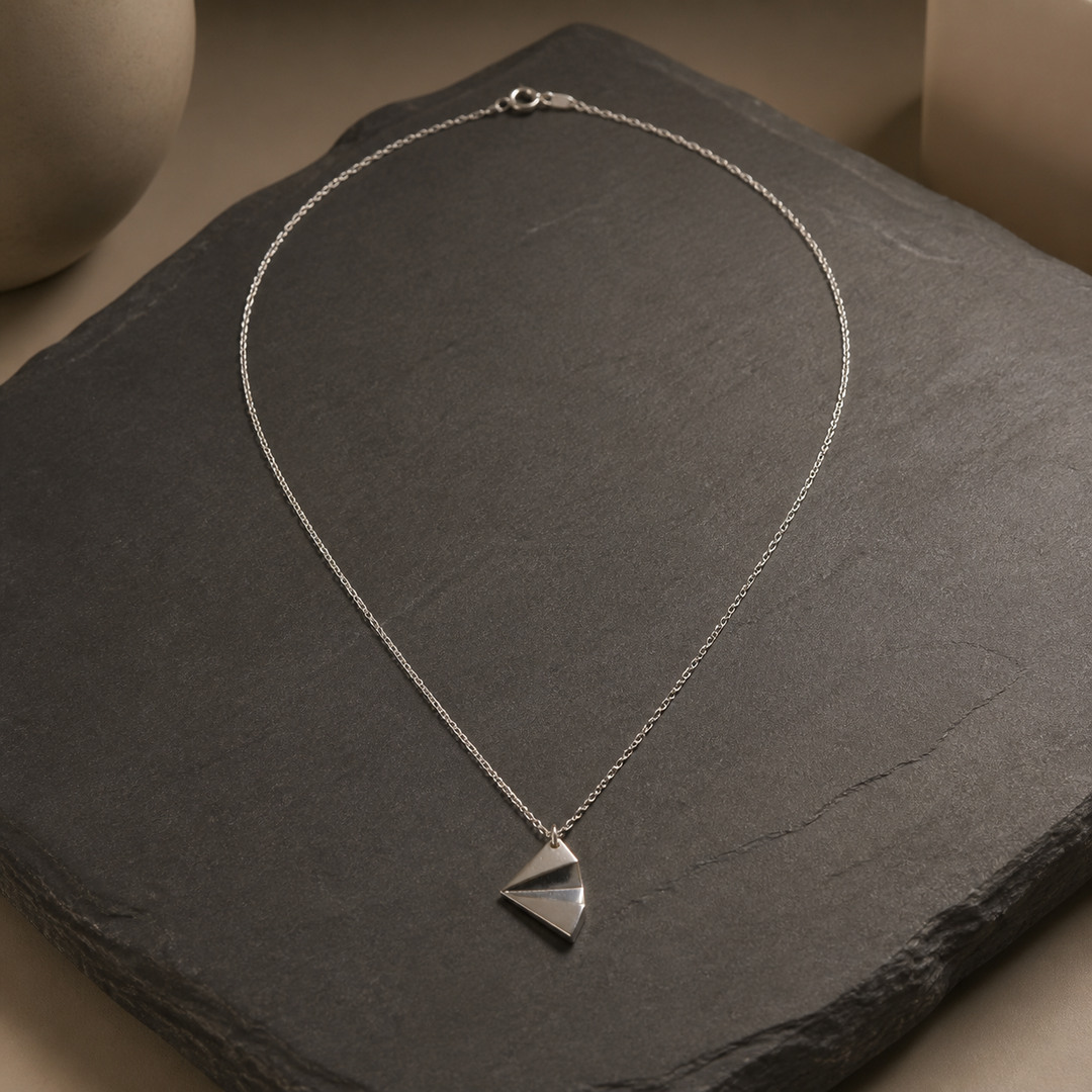 Aeroplane Necklace - 925 Sterling Silver - primary product image - Tarashya Jewels