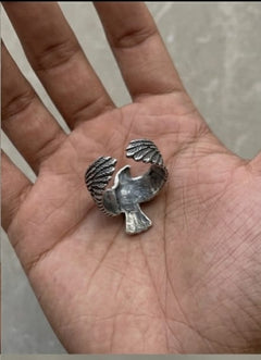 Adjustable Eagle Ring - Brass